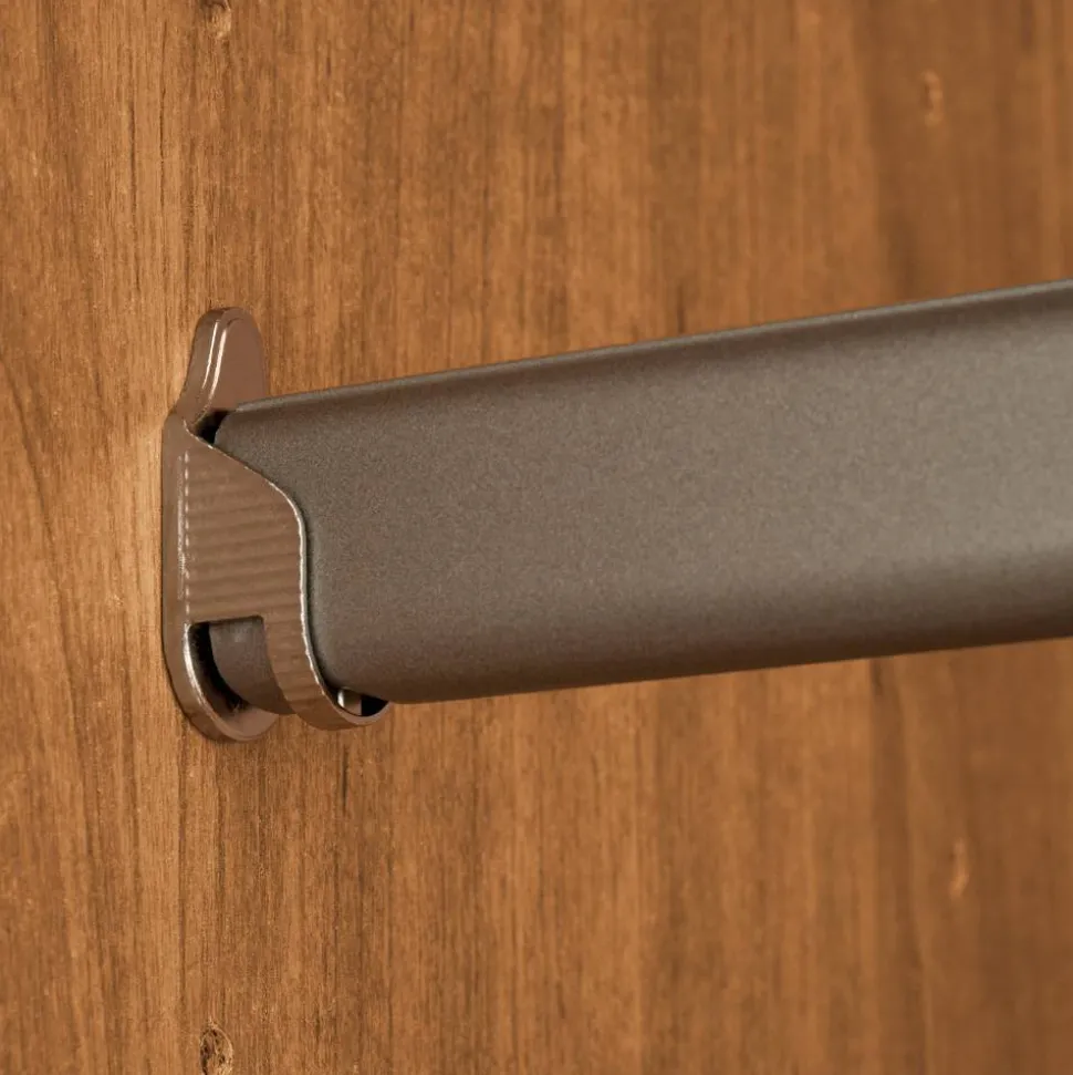 6-türiger Schlafzimmerschrank mit Glas - Hung