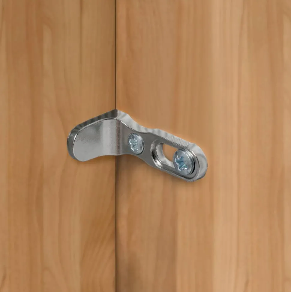 6-türiger Schlafzimmerschrank mit Glas - Hung