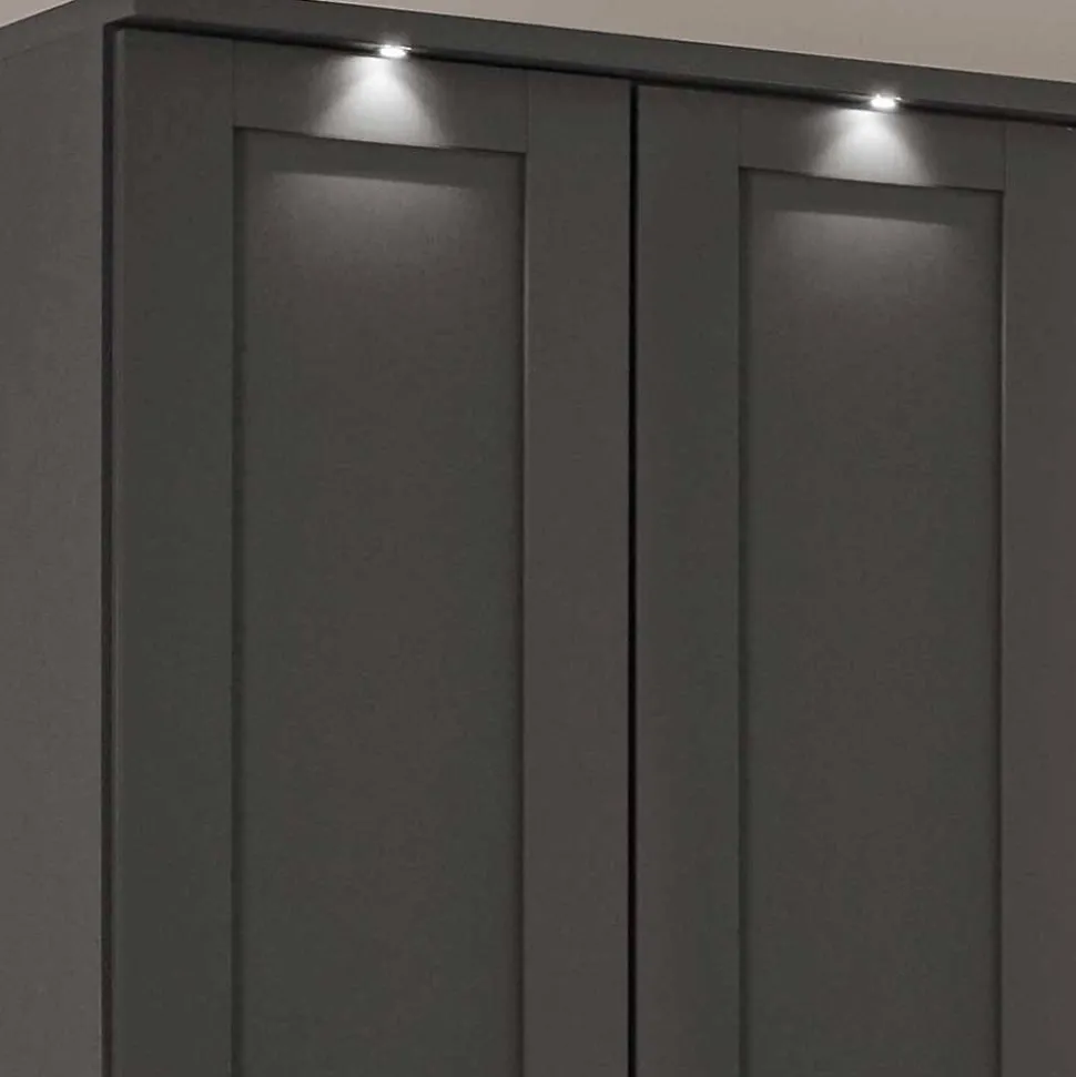 5-türiger Schlafzimmerschrank - modernes Landhaus - Mataram