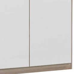 2-türiger Schlafzimmerschrank in Weiß Hochglanz - Grands