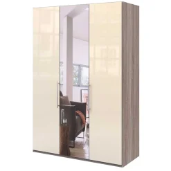 2-türiger Schlafzimmer-Schrank mit Spiegel - Tornado