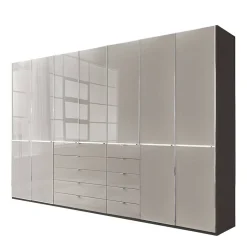 7-türiger Schlafzimmer-Schrank zweifarbig - Korcula