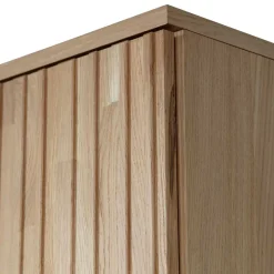 2-türiger Schrank in Eiche & Schwarz - Banyo