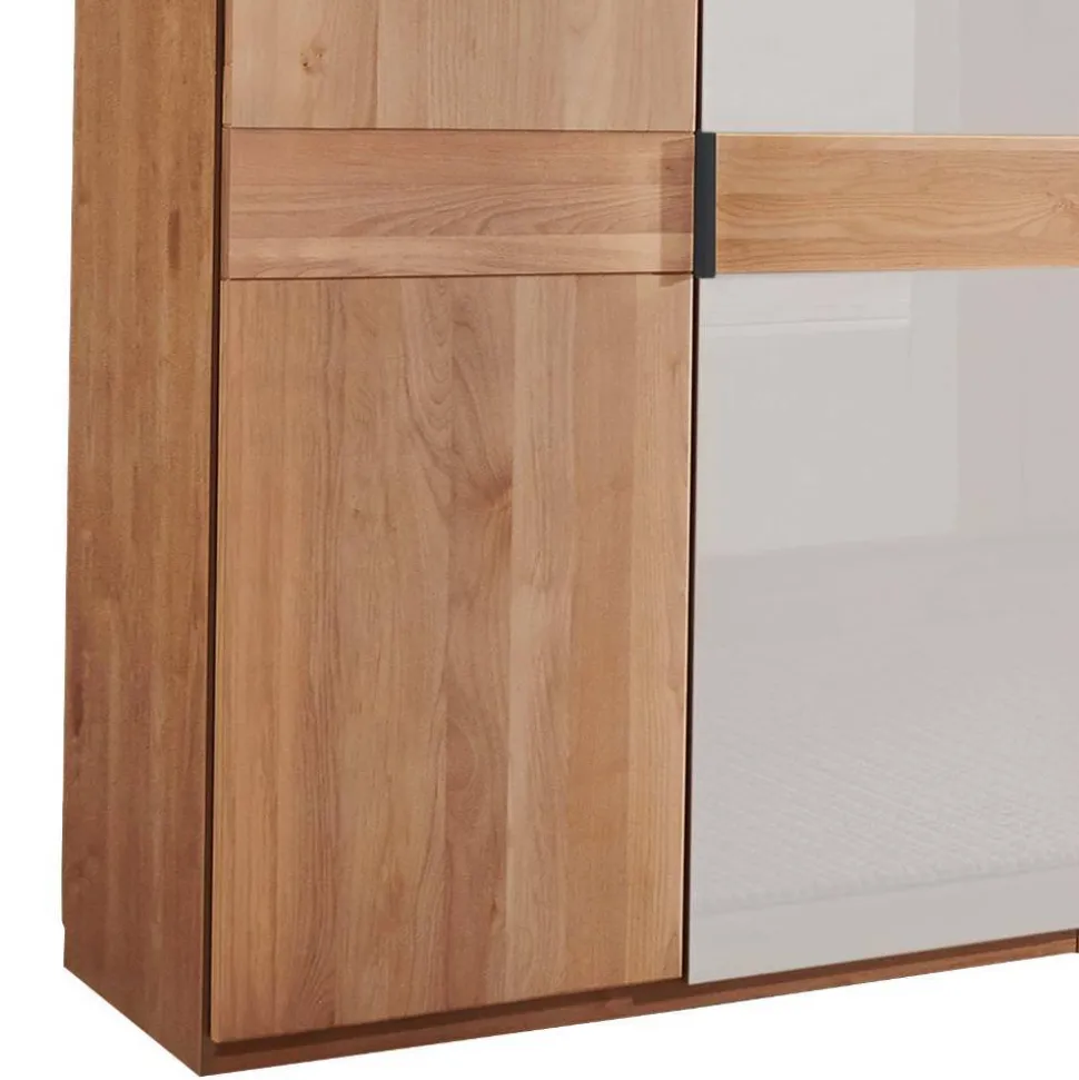 8-türiger Schrank in Erle teilmassiv - Dilacco