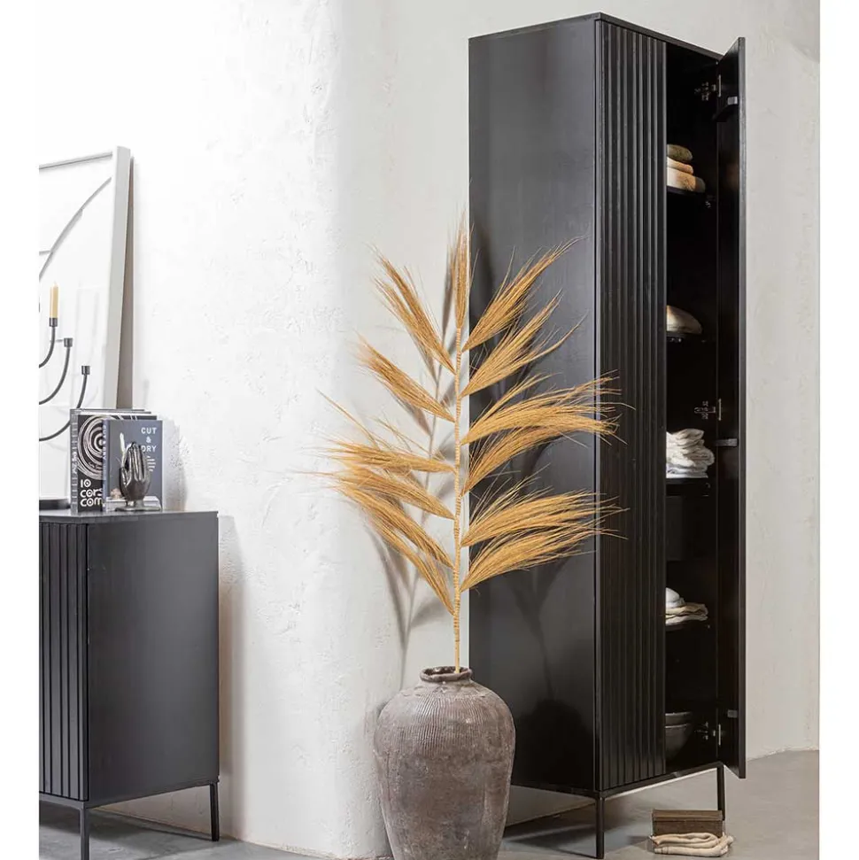 2-türiger Schrank in Schwarz - Gelvins