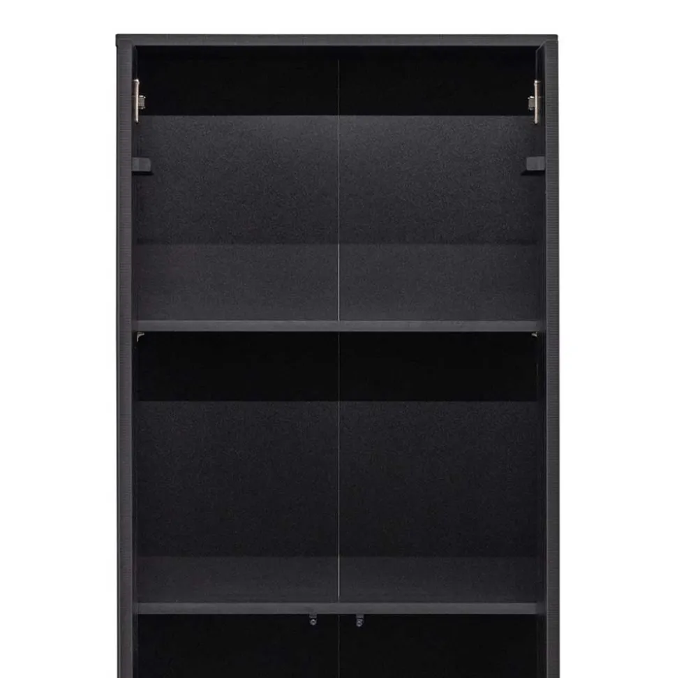 2-türiger Schrank in Schwarz - Gelvins