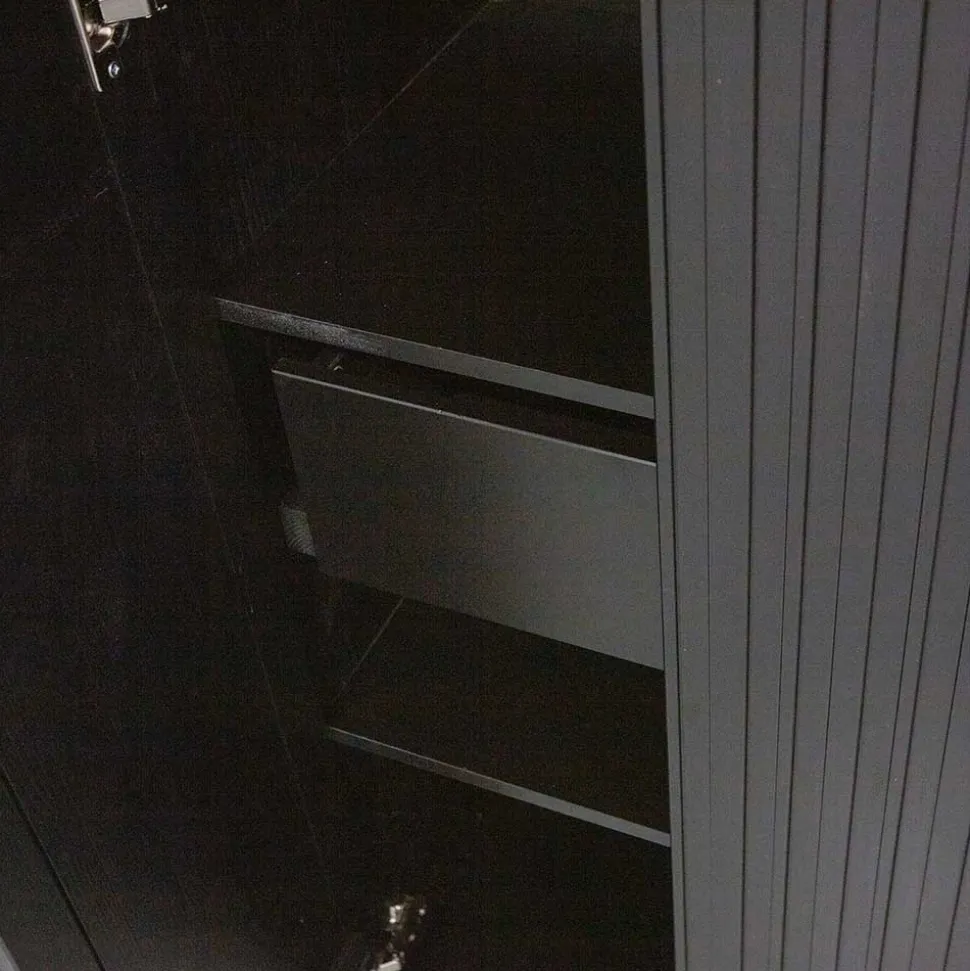 2-türiger Schrank in Schwarz - Gelvins