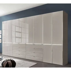 8-türiger Schrank mit acht Schubladen - Nucina