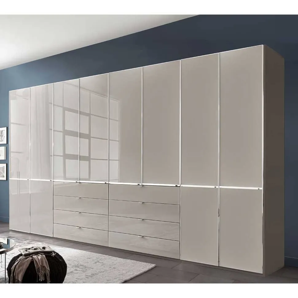 8-türiger Schrank mit acht Schubladen - Nucina