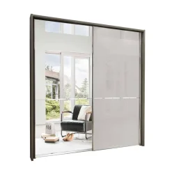 2-türiger Schrank mit Schwebetüren - Symca