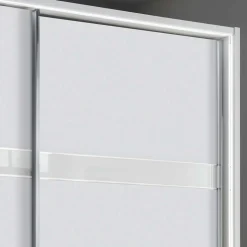 3-türiger Schwebetürenschrank in Weiß - Elisabeth