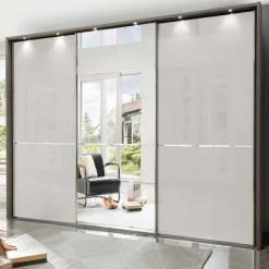 3-türiger Schwebetürenschrank mit Passepartout - Ostranca