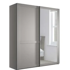2-türiger Schwebetüren-Schrank mit Spiegel - Ridonna