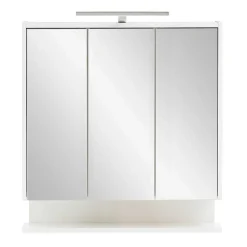 3-türiger Spiegelschrank mit Ablage - Asinaras