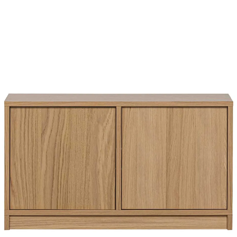 2-türiger Unterschrank für TV in Eiche - Ewana