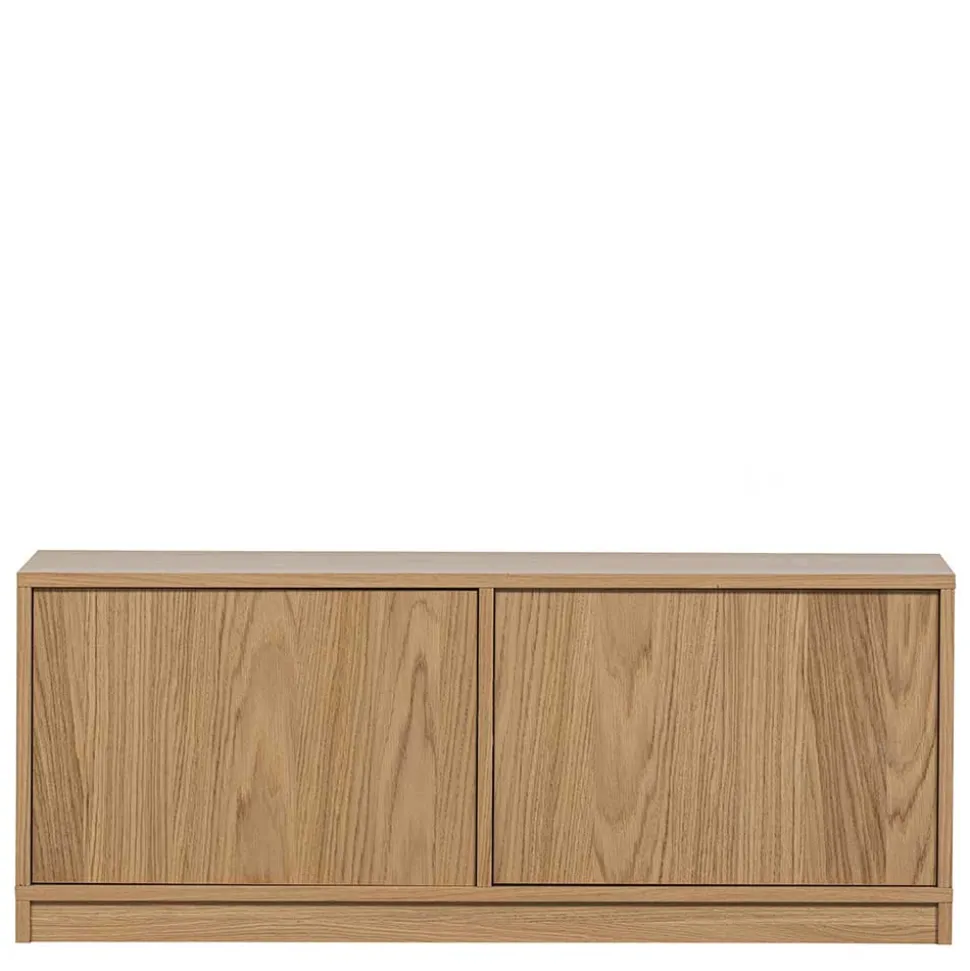 2-türiger Unterschrank für TV in Eiche - Ewana