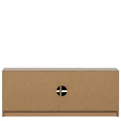 2-türiger Unterschrank für TV in Eiche - Ewana