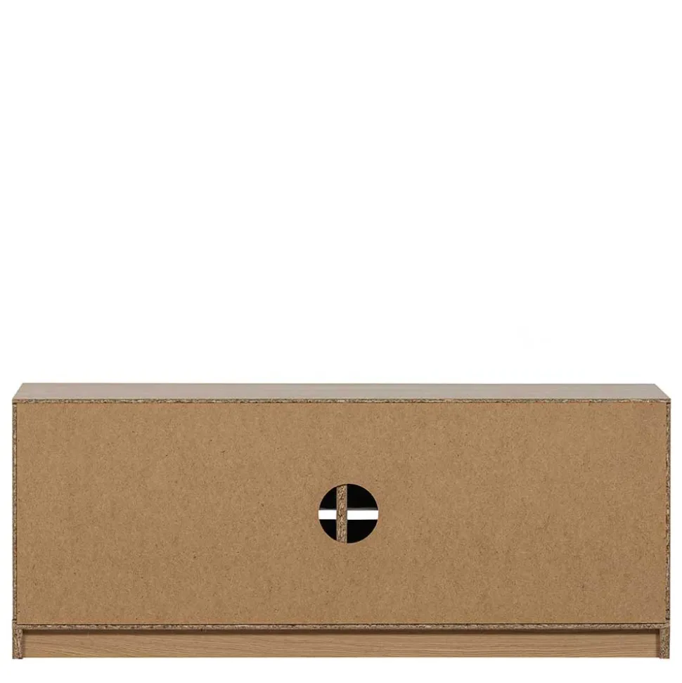 2-türiger Unterschrank für TV in Eiche - Ewana