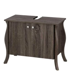 2-türiger Waschbeckenschrank in Eiche Grau NB - Fionora