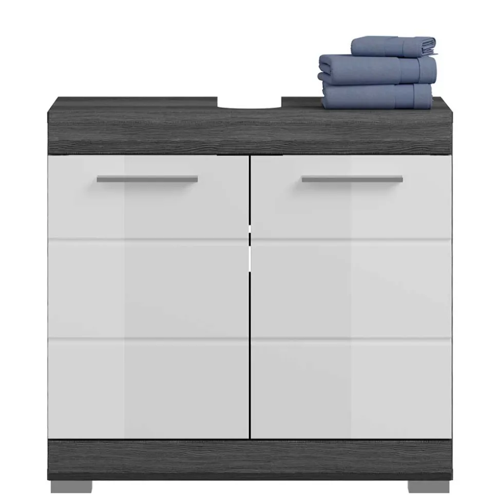 2-türiger Waschbeckenunterschrank 60x56x34 cm - Nancys