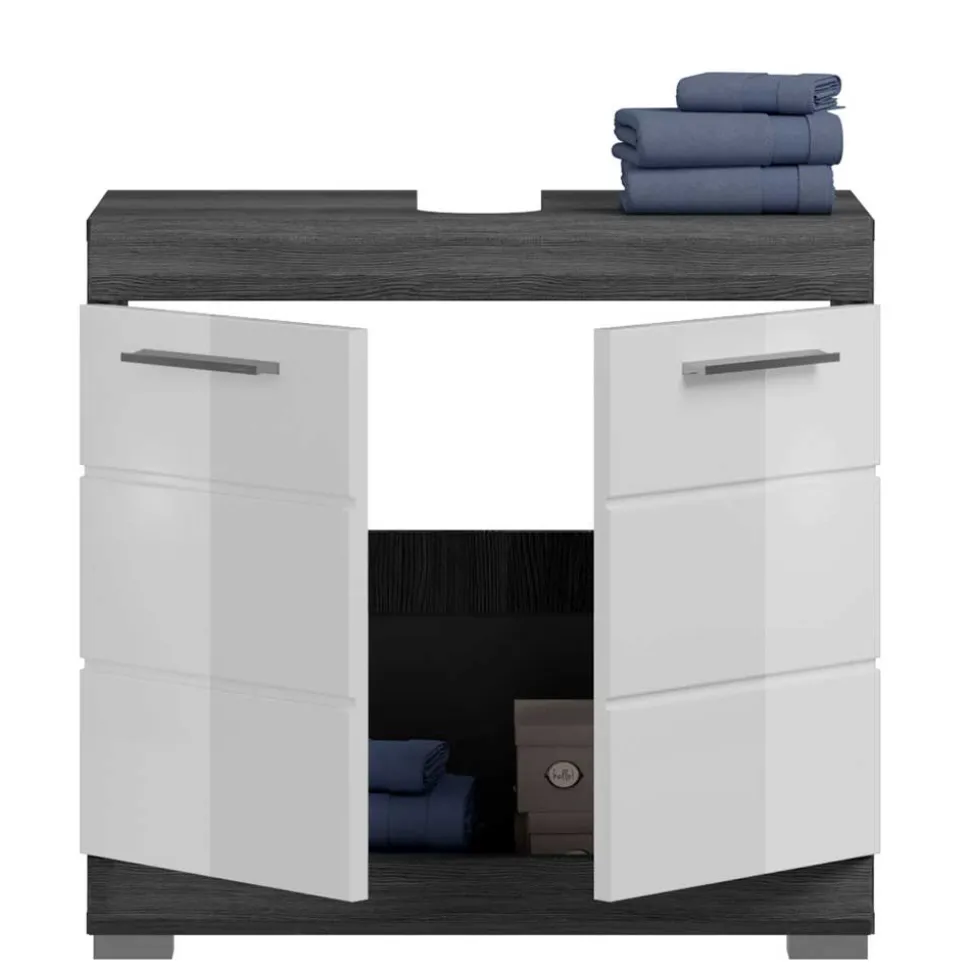 2-türiger Waschbeckenunterschrank 60x56x34 cm - Nancys