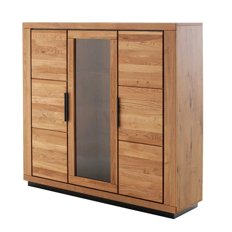 3-türiger Wohnzimmerschrank 153x142x40 cm - Vlacoma