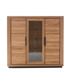 3-türiger Wohnzimmerschrank 153x142x40 cm - Vlacoma