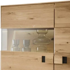 2-türiger Wohnzimmerschrank mit LED Beleuchtung - Xeddos