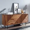 3-türiges Designer Sideboard aus Massivholz - Madrino