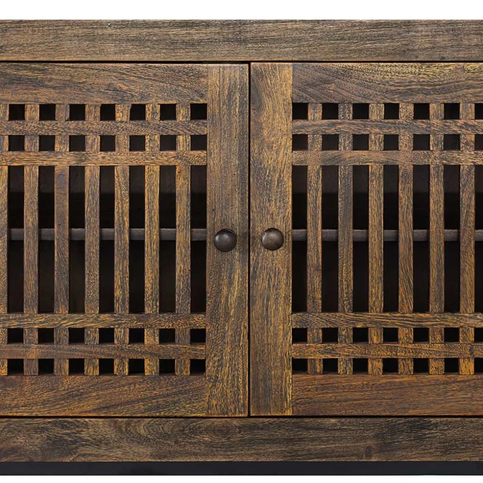 4-türiges TV Lowboard mit 2 m Breite - Charin