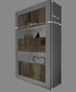 TV Anbauwand Kombination modern - Olvenion (dreiteilig)