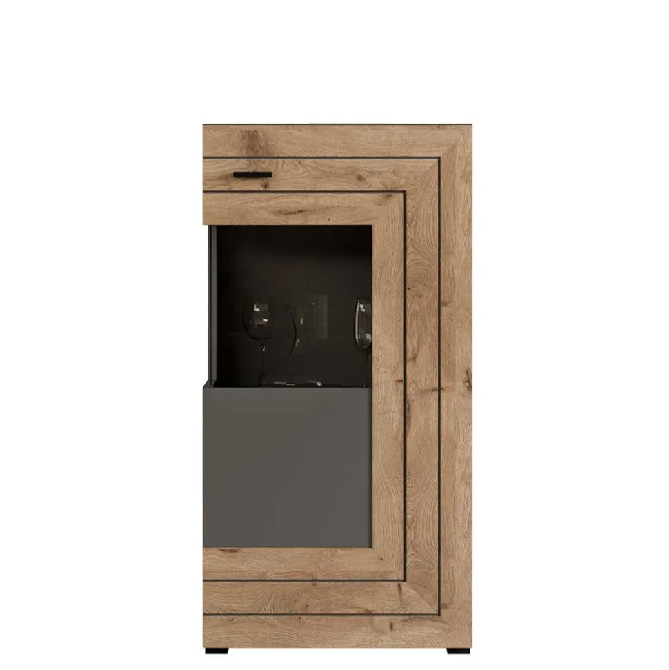 TV Anbauwand Möbel-Kombi modern - Scarlett (dreiteilig)