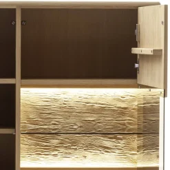 TV Anbauwand Möbelset modern - Jevedaz (dreiteilig)