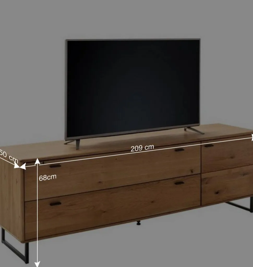 TV Anbauwand Schränke - Flacona (dreiteilig)