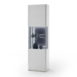 TV Anbauwand Set in Weiß - Hazime (dreiteilig)