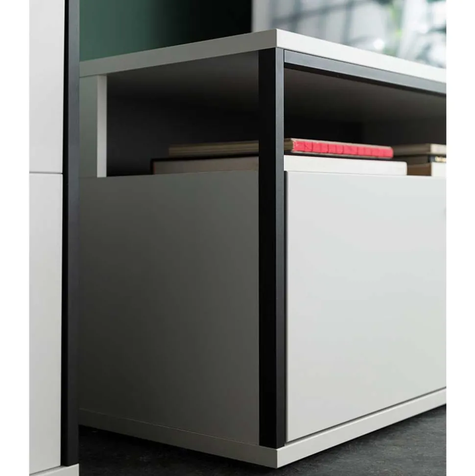 TV Anbauwand-Möbel als Set - Loazin (dreiteilig)