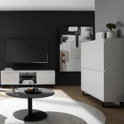 TV Board & Highboard Set - Atela (zweiteilig)