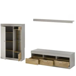 TV Board & Wandboard & Highboard - Lioscas (dreiteilig)