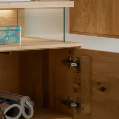 TV Board & Wandboard & Vitrine Set - Millena (dreiteilig)