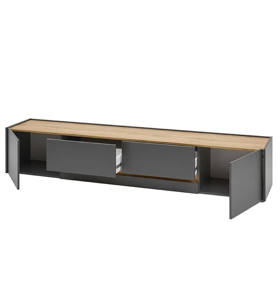 TV Board & Wandpaneel Set - Ahilav (zweiteilig)