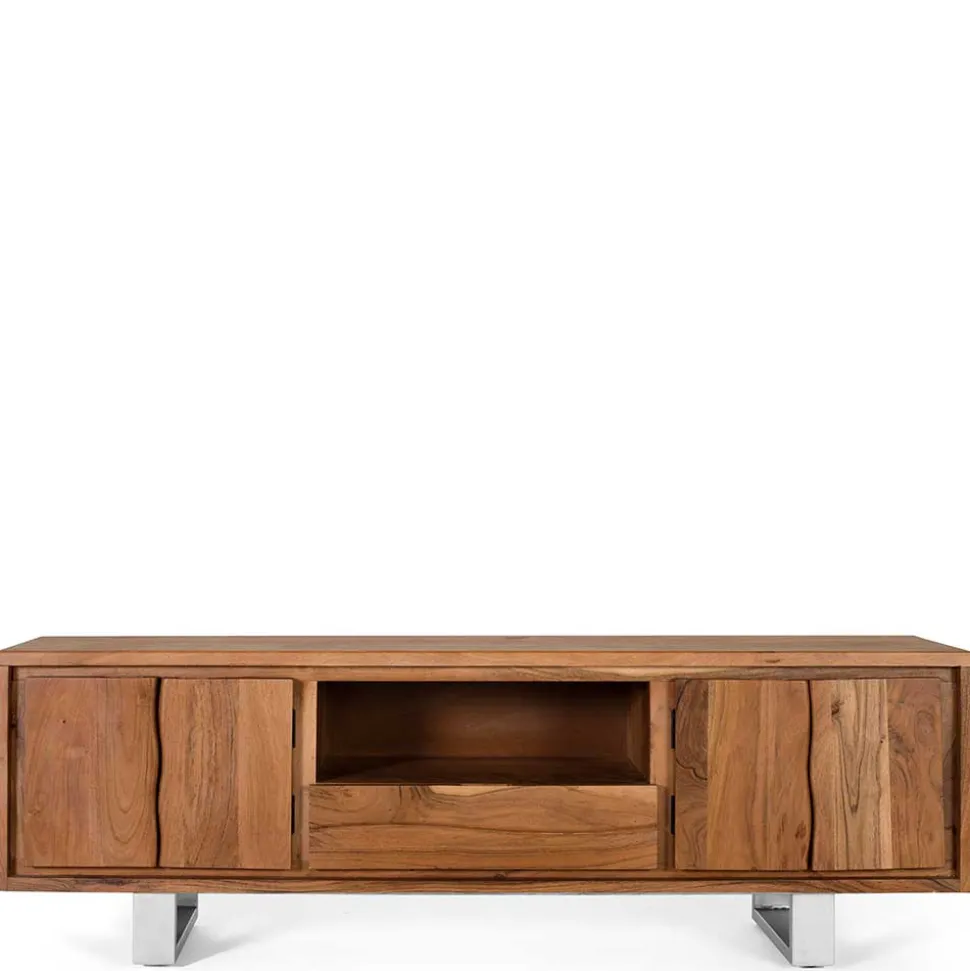 TV Board aus Akazienholz - Banjee