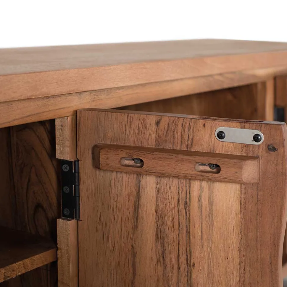 TV Board aus Akazienholz - Banjee