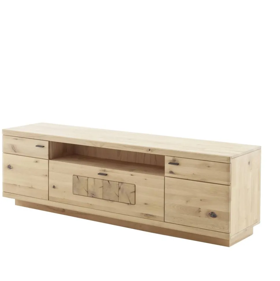 TV Board aus hellem Asteiche Massivholz - Losiamos