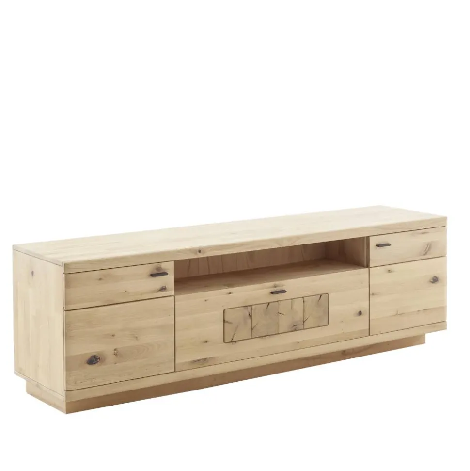 TV Board aus hellem Asteiche Massivholz - Losiamos