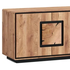 TV Board mit Hirnholz Applikation - Shipper