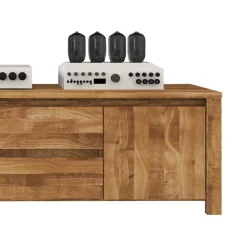 TV Board Nadalia aus Wildeiche Massivholz