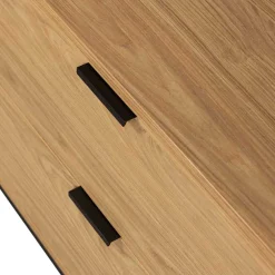 TV Kommode in Eiche Natur Dekor - Ariadelco