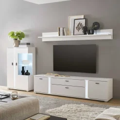 TV Lowboard & Highboard & Regal Set - Tirol (dreiteilig)