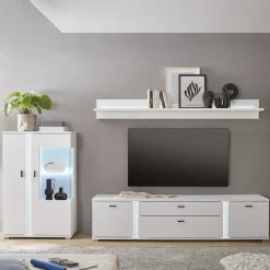 TV Lowboard & Highboard & Regal Set - Tirol (dreiteilig)