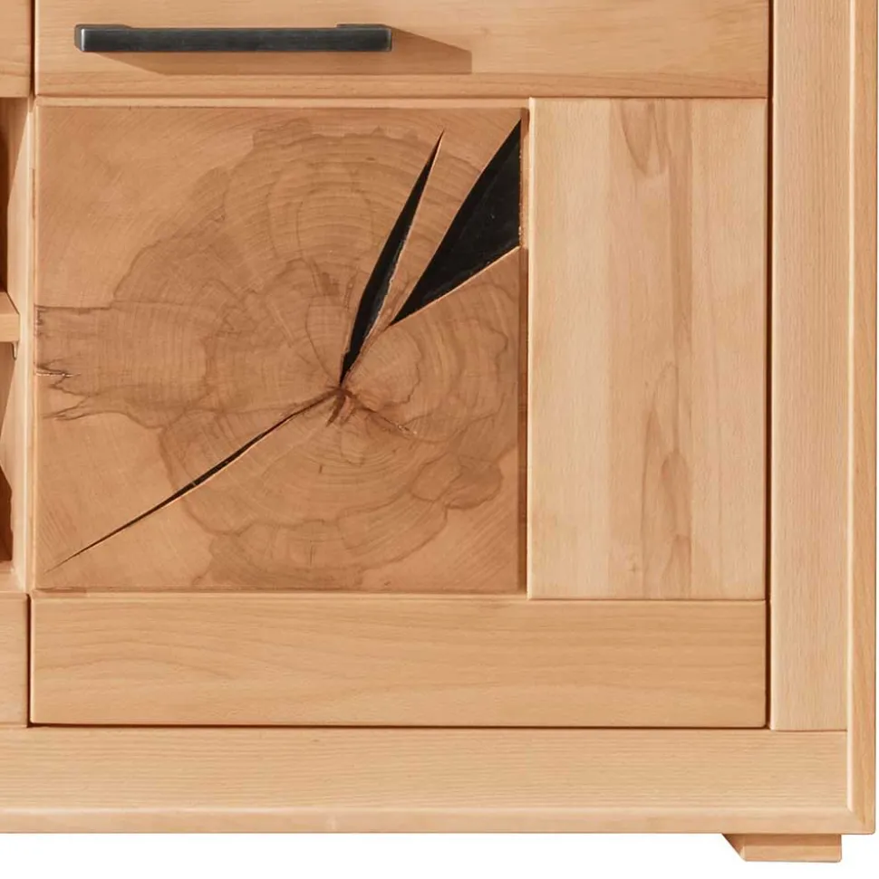 TV Lowboard aus geöltem Kernbuche Holz - Sarosca